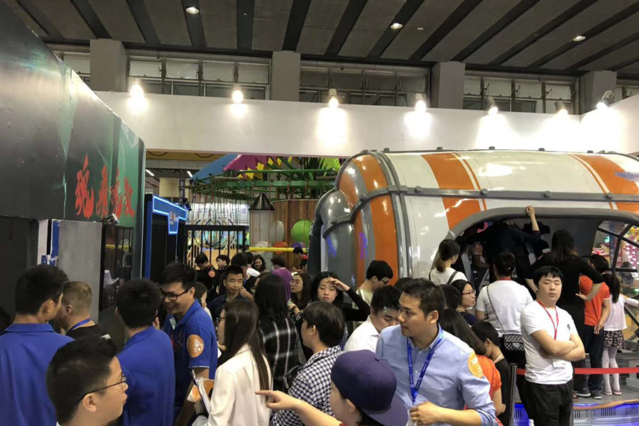 樂客VR本次展會以“最清晰，更好玩”為主題